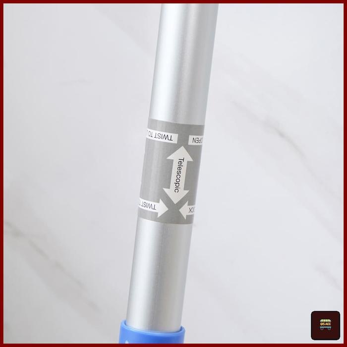 KRISBOW WIPER ALAT PEMBERSIH KACA MICROFIBER 8" WINDOW SQUEEGEE - BIRU