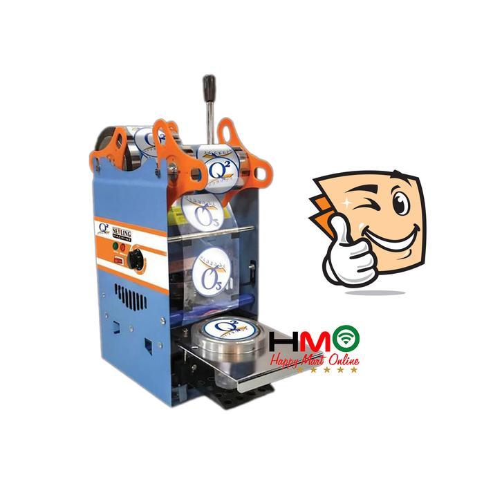 MESIN PRESS GELAS PLASTIK MESIN CUP SEALER MANUAL SEALING MACHINE Q2-8881 Q2 8881