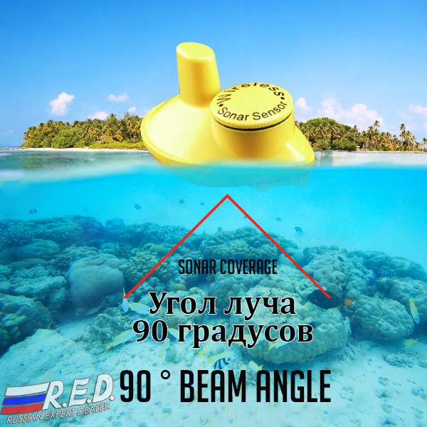 Optional Extra Wireless Sonar Sensor for FFW718, FF718LI, FF718LIC, FF718LIC-W, FF718LI-W, FF518