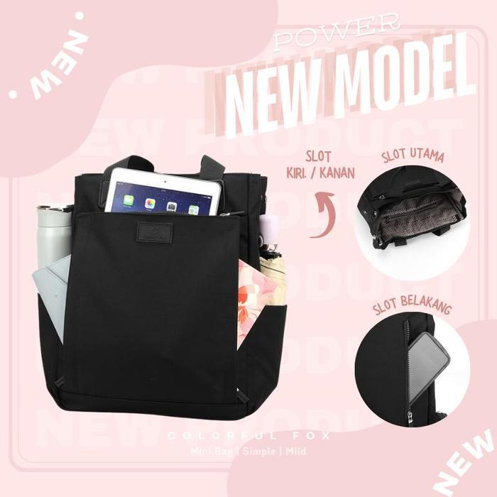 Hody Bag - Tas Ransel Wanita Korean Style Backpack Anti Air 0512