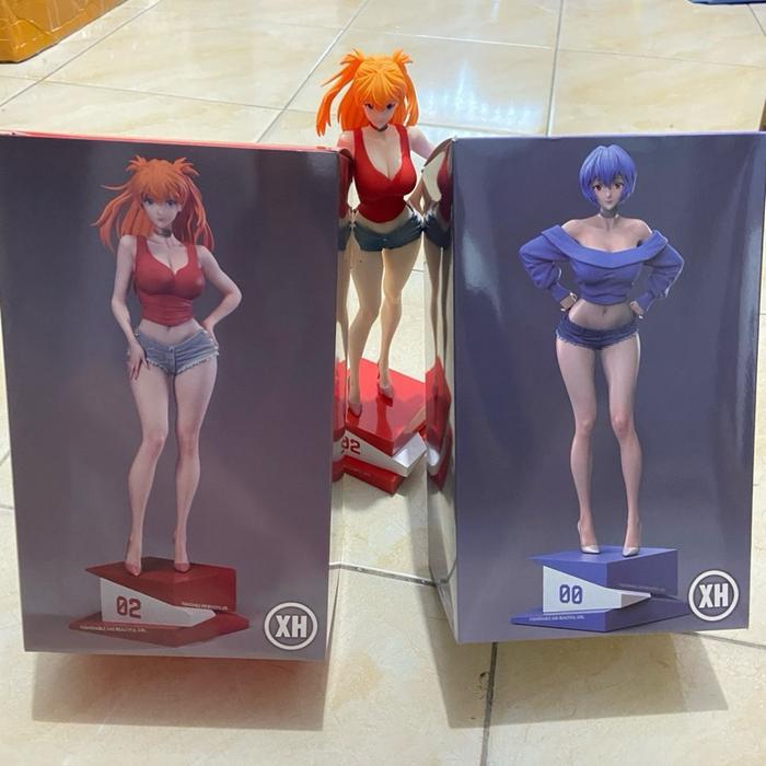 Neon Genesis Evangelion ~ The Summer Plants Studio ~ Ayanami Rei - Asuka Langley Soryu Recast