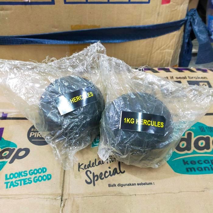 Olahraga Tolak Peluru Lapis Karet 1 Kg Hercules