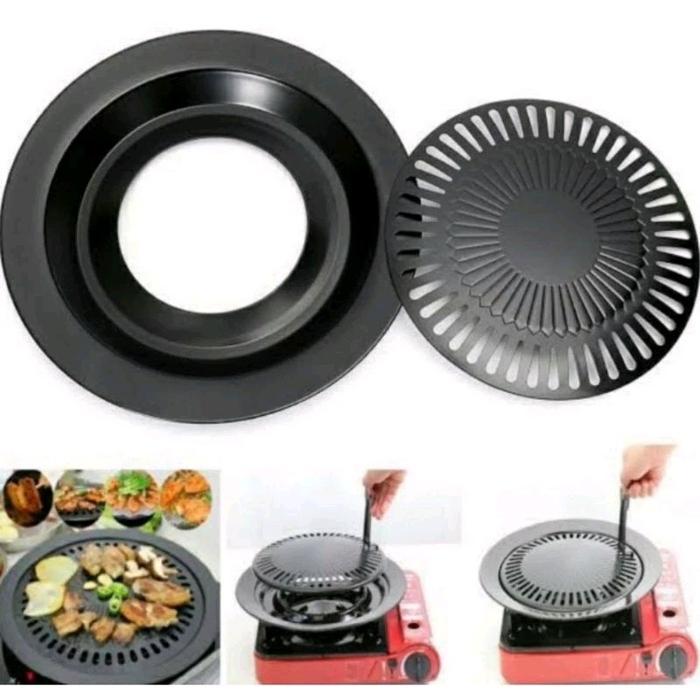 ultra grill panggangan bulat kompor/peralatan BBQ