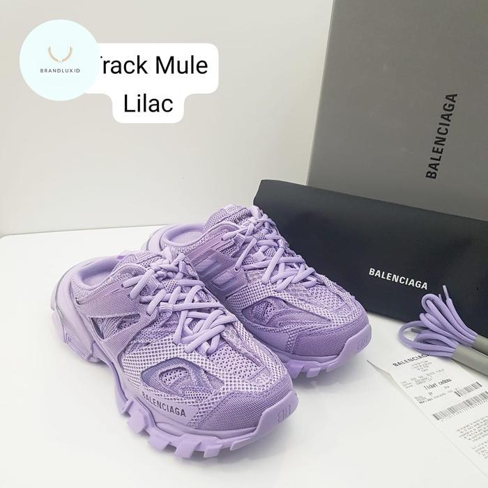 TERLARIS Balenciaga Track mule lilac READY STOCK