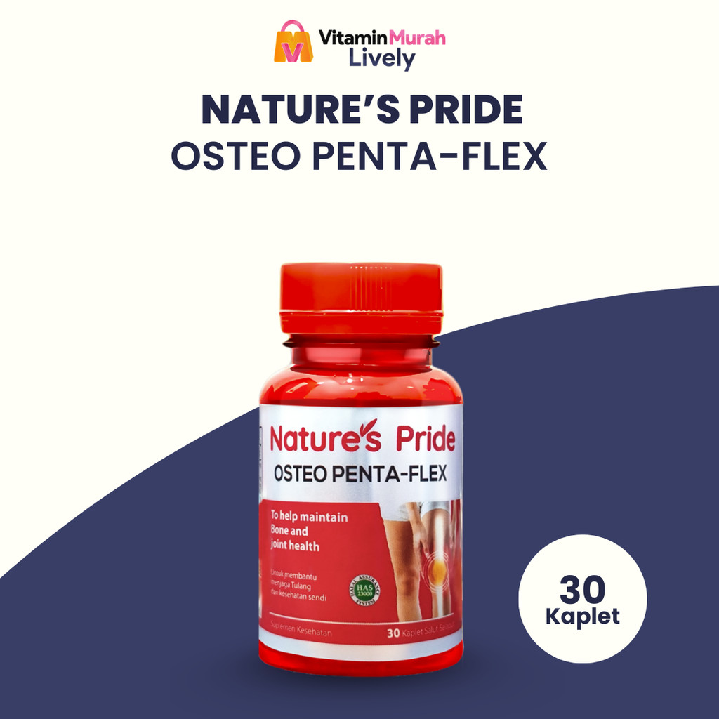 Nature's Pride Osteo Penta-Flex isi 30 & 100