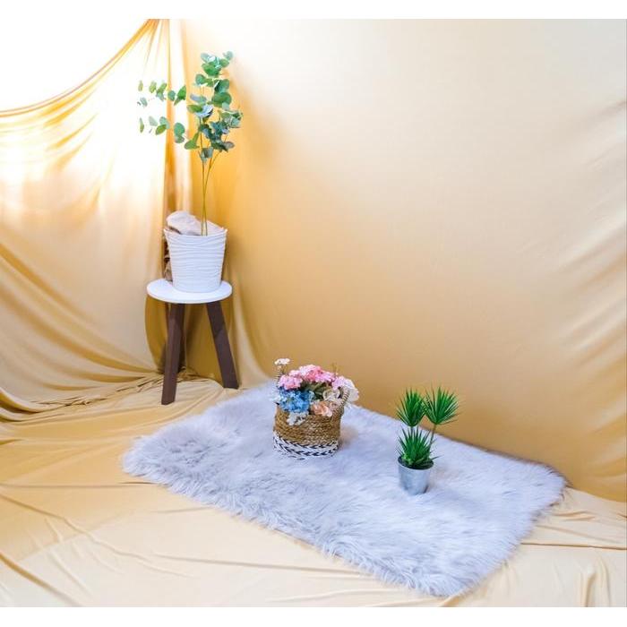 KAIN BACKDROP GOLD KAIN EMAS LEBAR 3M KAIN DEKORASI DEKOR DECORATION