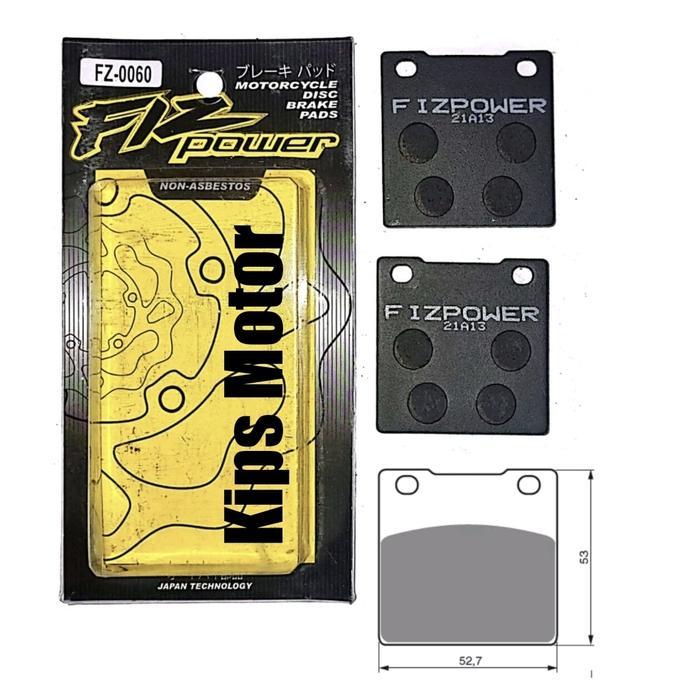 kampas rem belakang suzuki bandit 400 gsx gsxr 400