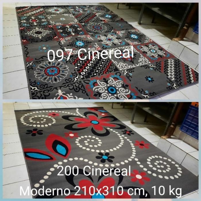 Karpet Permadani Besar Momento Moderno Jumbo 210x310 cm