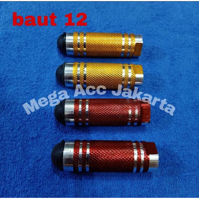 Jalu Underbone Baut 12 FootStep Step Foot Step Pijakan Kaki Motor Beat Vario Mio Supra Mx