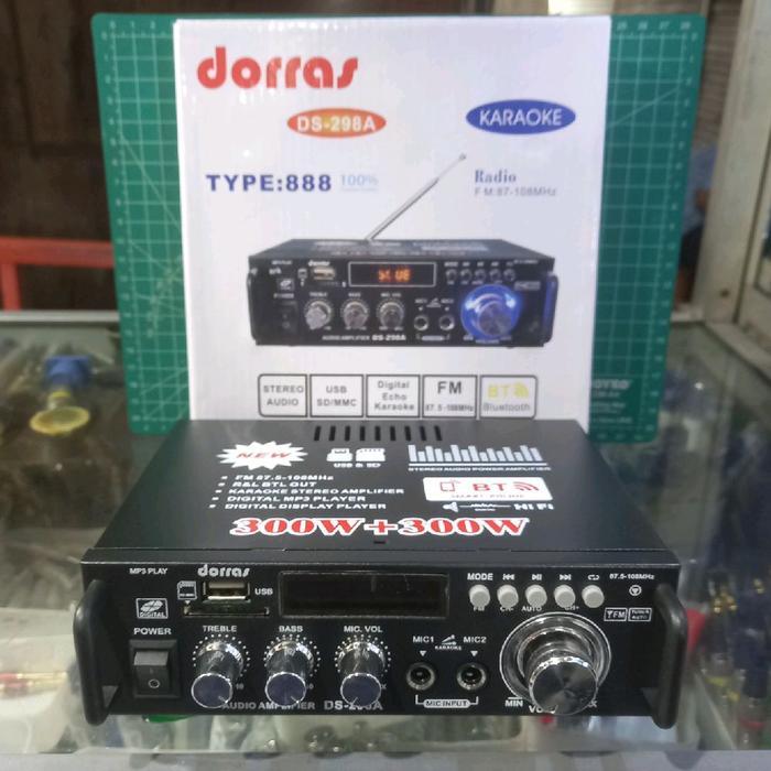 Power Mini Amplifier DORASS DS298A 300+300 Watt