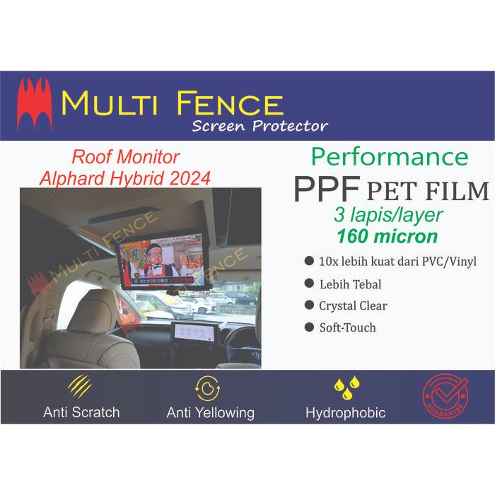 Ready Anti Gores Roof Monitor Alphard Hybrid 2024