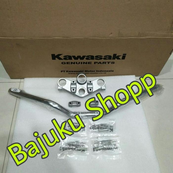 Ready SEGITIGA ATAS SET DAN STANG NINJA R NINJA S NINJA SS ORIGINAL KAWASAKI