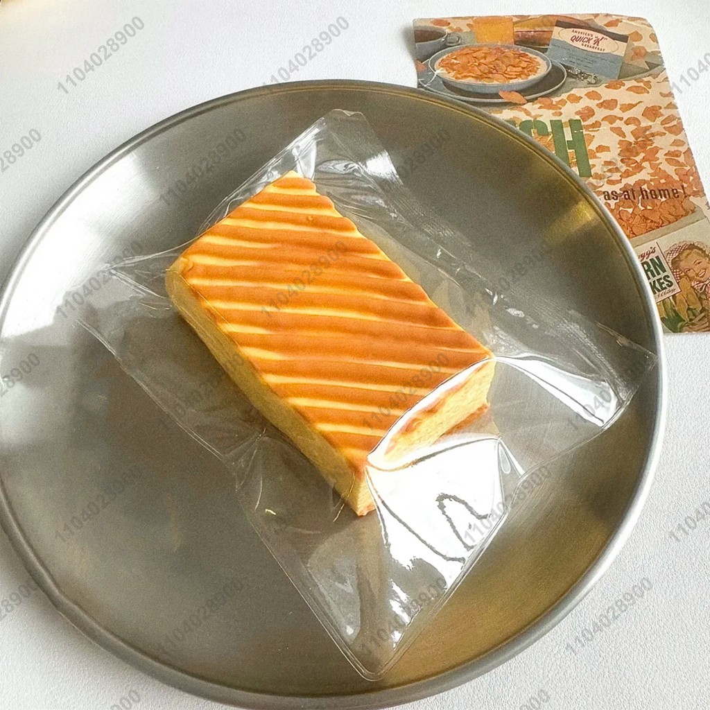 Castella Cake Taba Squishy Double Decker Cheese Cake Pastry Mochi Toy Squeeze Toy Anti Stress