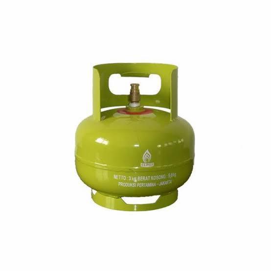 Tabung gas elpiji 3 kg melon kosongan