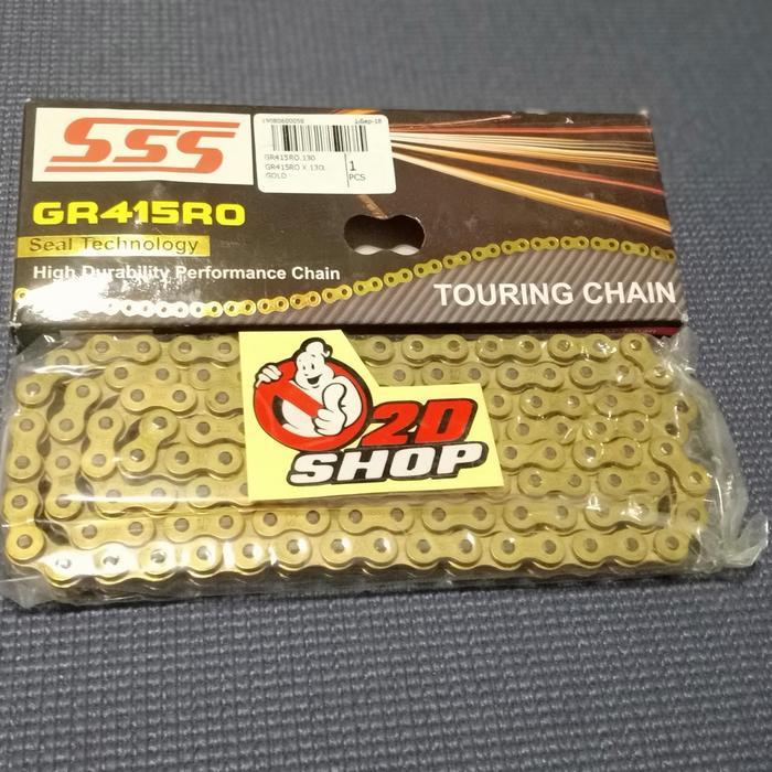 Stok Terbatas Rante Rantai Sss 415 - 130L Ro Tipe Oring Terlaris