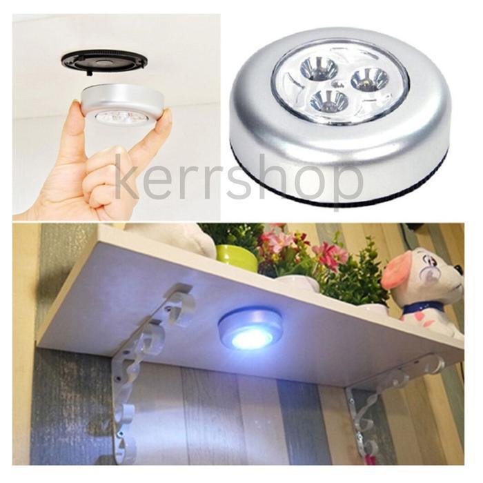 LAMPU TEMPEL 3 LED / LAMPU LEMARI / LAMPU PORTABLE