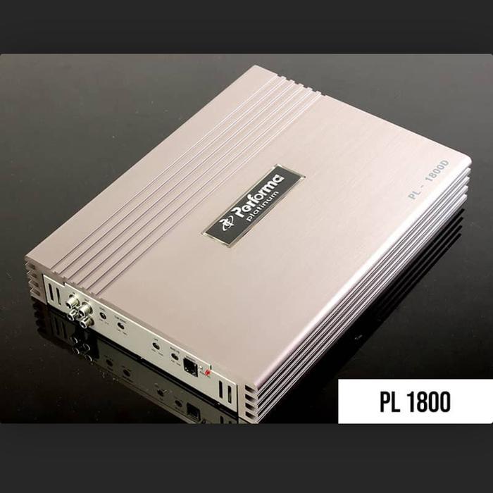power amplifier mobil monoblock performa platinum PL 1800 D original
