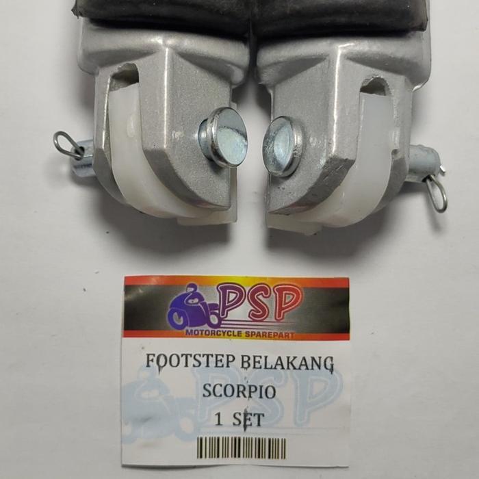 BRG BARU FOOTSTEP BELAKANG SCORPIO - Fustep Barstep Pijakan Kaki Depan - Belakang YAMAHA SCORPIO / Z