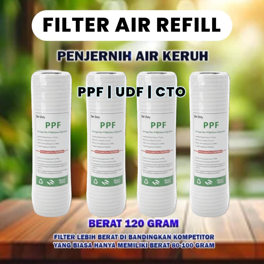 FILTER AIR SEDIMENT / BUSA SARINGAN AIR / CATRIDGE FILTER AIR / PP  FILTECH / DE WATER / FILTER AIR 