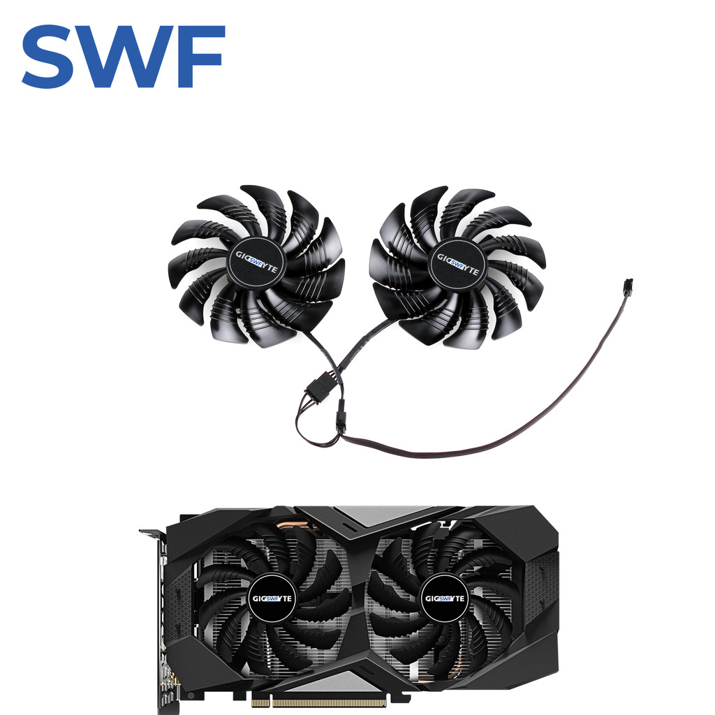 88MM T129215SU RTX 2060 Cooling Fan For Gigabyte GTX 1660 1650 Super Ti RTX 2060 Graphics Card