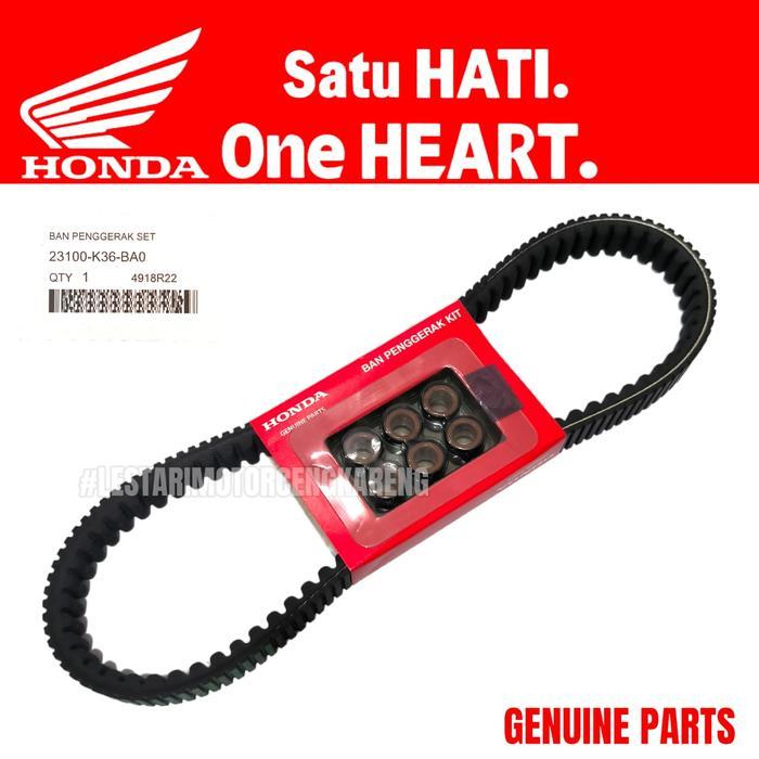 Vanbelt Vario 150 Cocok Untuk Vario 125 Old Komplit Roller Ori Hgp