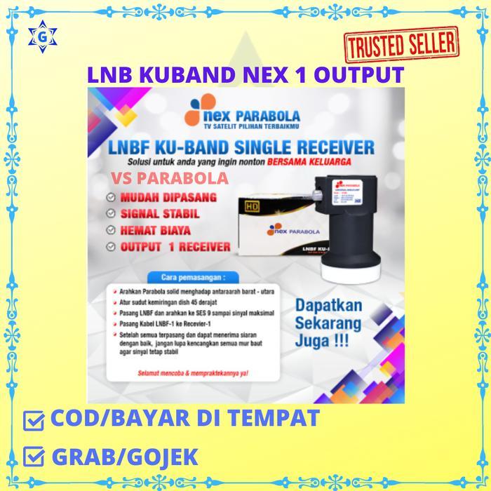 N3W LNB PARABOLA KU BAND NEX SINGLE