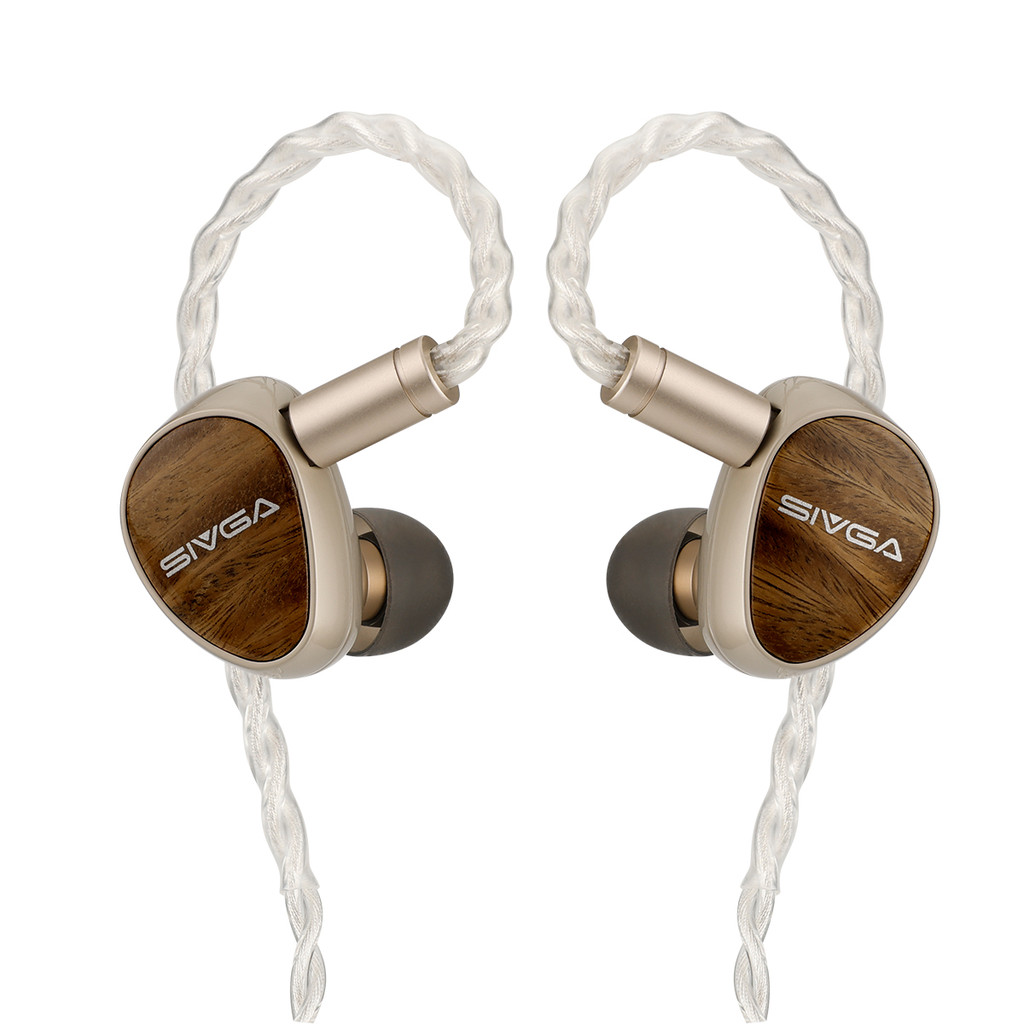 SIVGA Que UTG IEM Flat Glass Diaphragm Earphone with Ergonomic Design&Detachable