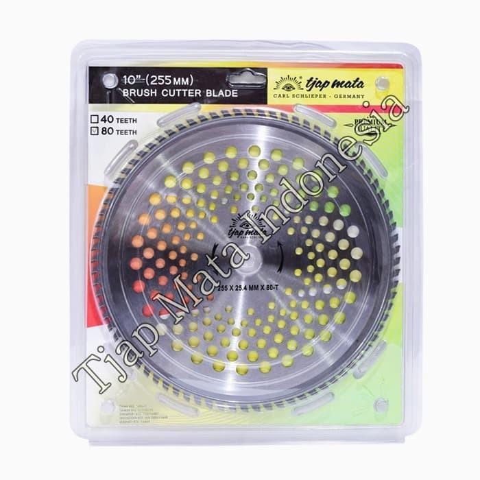 TJAP MATA / CAP MATA Pisau Mesin Potong Rumput Bulat /Brush Cutter 80T