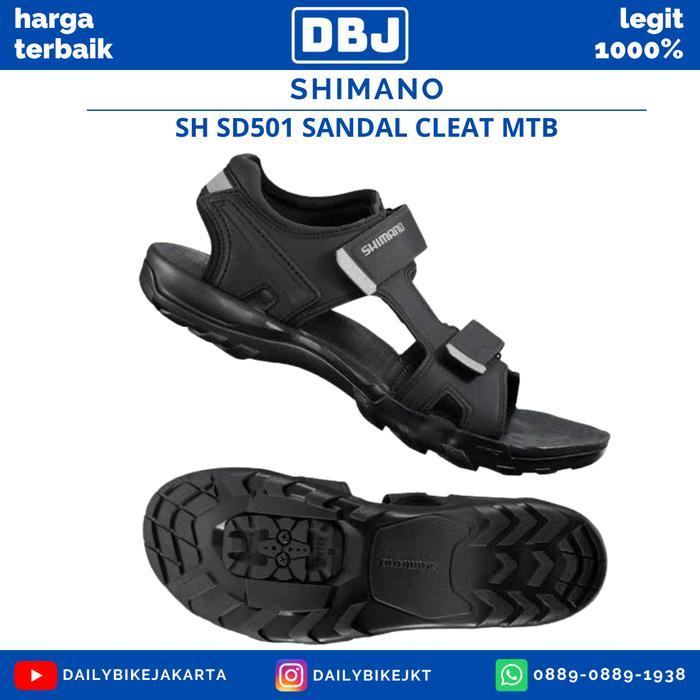 Sepatu Sandal Cleat Shimano Sh Sd501 Sd5 Sandal Sepeda Mtb