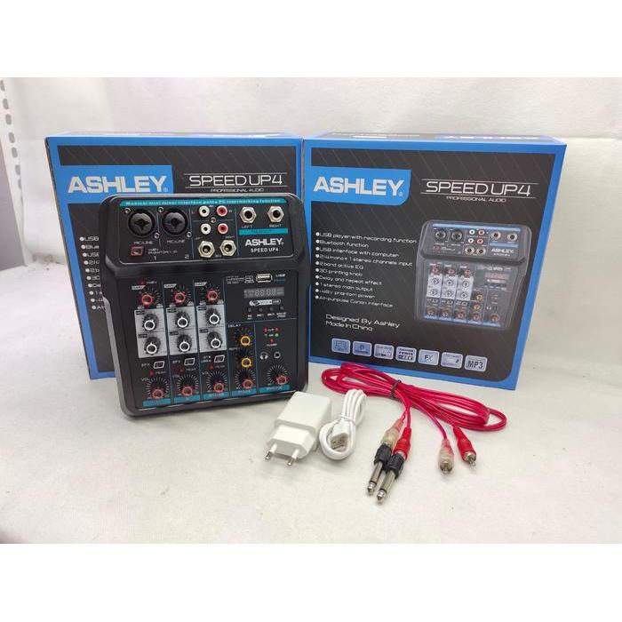 mixer ashley 4channel mixer audio ashley produk original