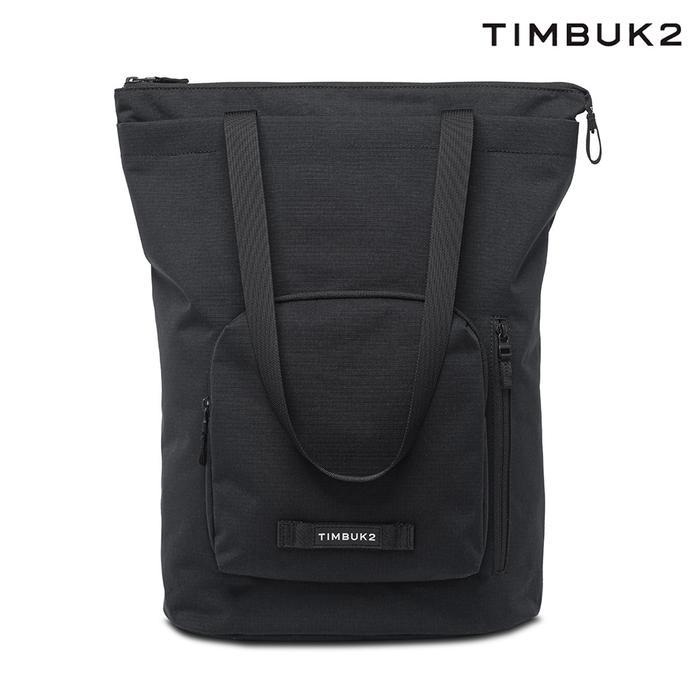 ASLI Timbuk2 Flight Convertible Tote Backpack Bag OS Jet Black READY STOCK