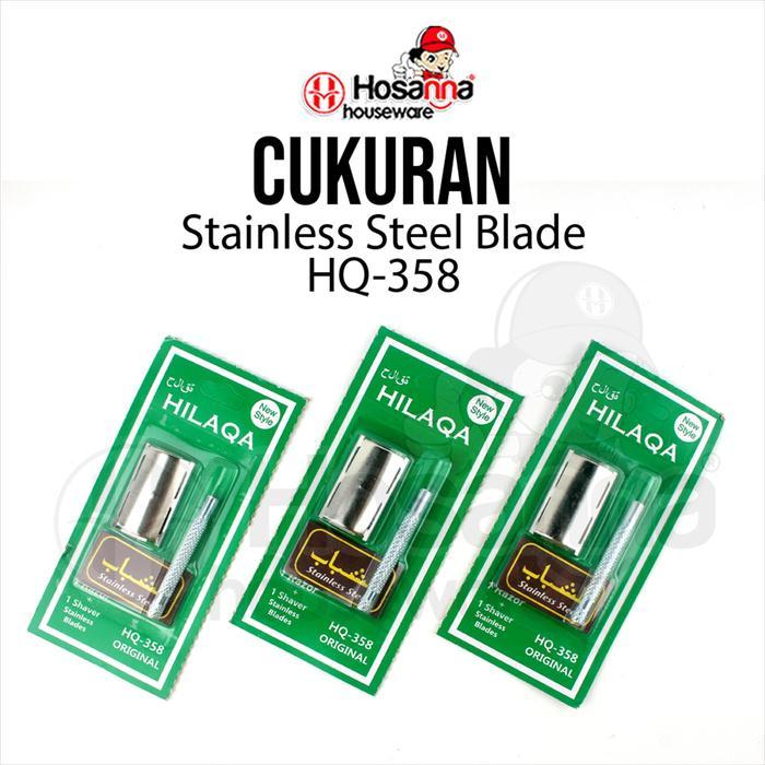 Alat Cukur Besi Stainless Steel Blade / Cukuran Jenggot