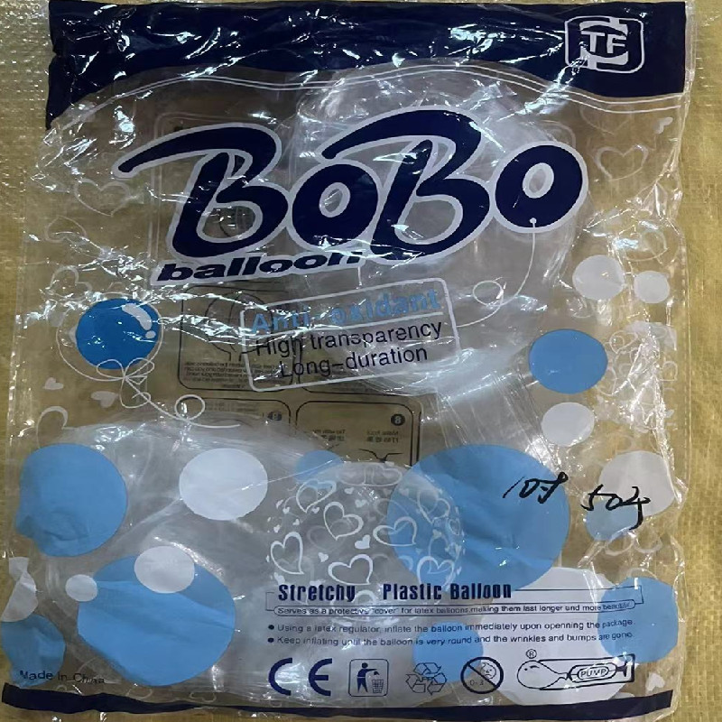 10pcs 24 36inch Pre Stretched Bobo Balloon Clear Transparent Bubble Ballon Big Stuffing Wedding