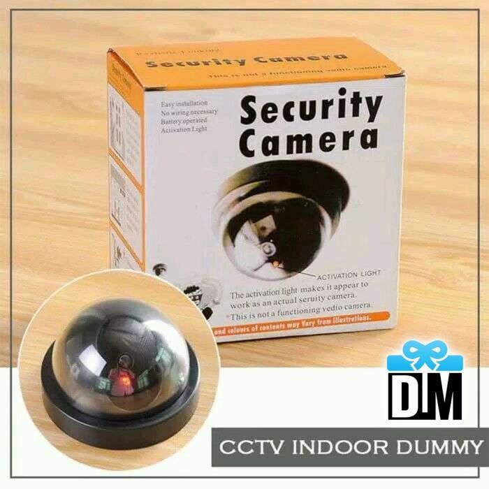 BERGARANSI CCTV Dummy Fake Kamera Dami Palsu Mainan Kuat Security Camera Mainan