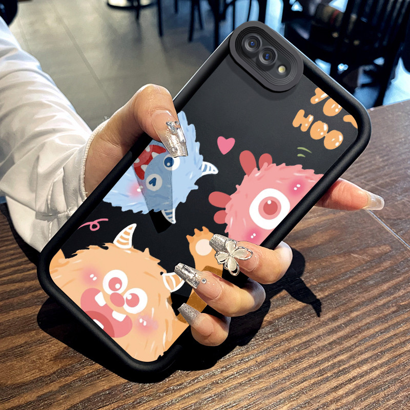 Casing Hp untuk OPPO A5 A3s A12E Reaalme C1 Realme 2 Case Casing HP Softcase Ponsel Soft Shell denga