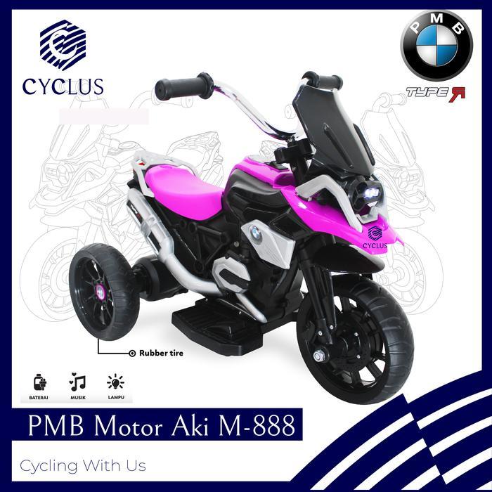 Motor Listrik Aki Mainan Anak Ninja PMB M-888 M888 Murah