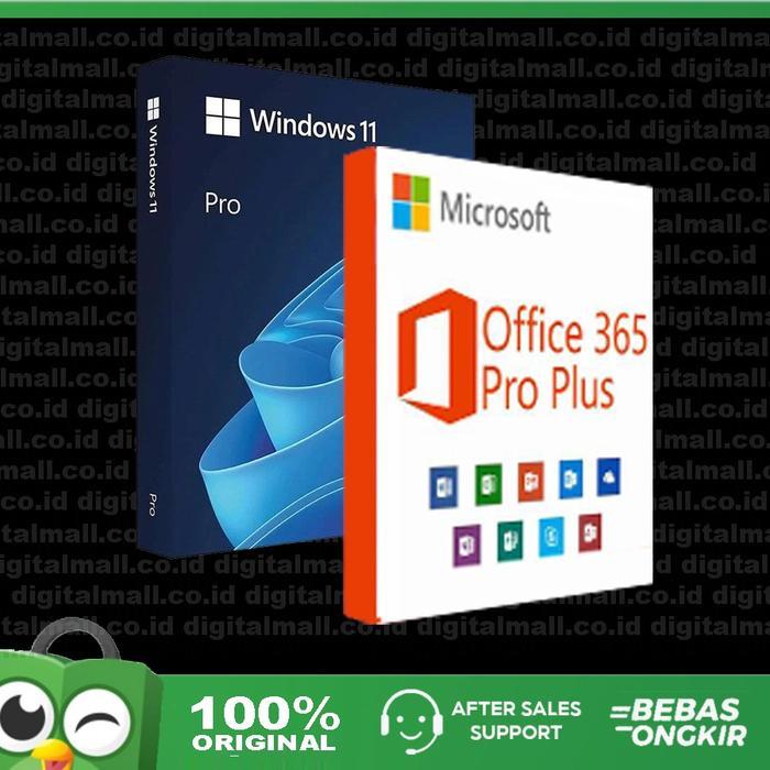 WINDOWS 11 PRO + MICROSOFT OFFICE 365 PRO PLUS ORIGINAL LIFETIME PERMANENT