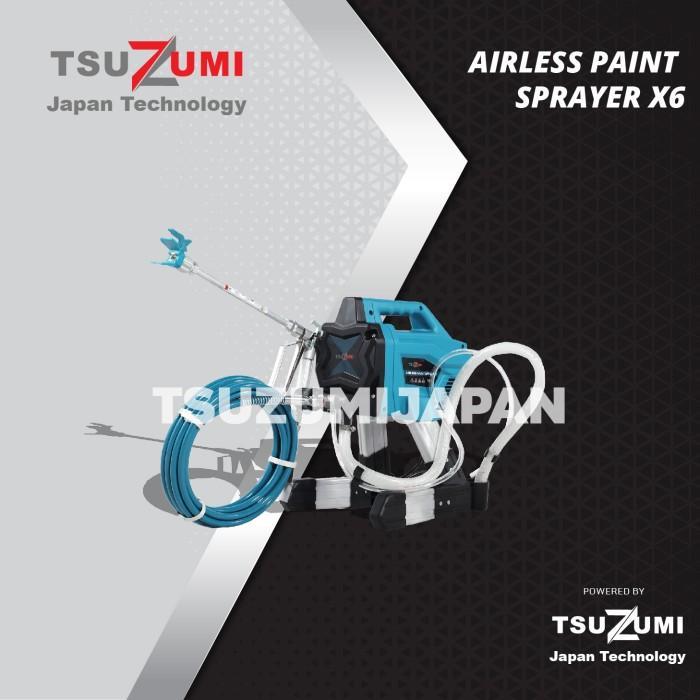 Electric Airless Paint Sprayer - X6 - Mesin Cat Tembok Elektrik