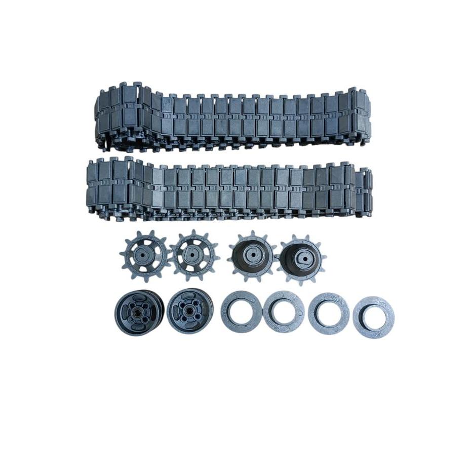 Heng Long 1:16 Metal Tracks For 3889-1 Leopard 2 A6 Rc Tank