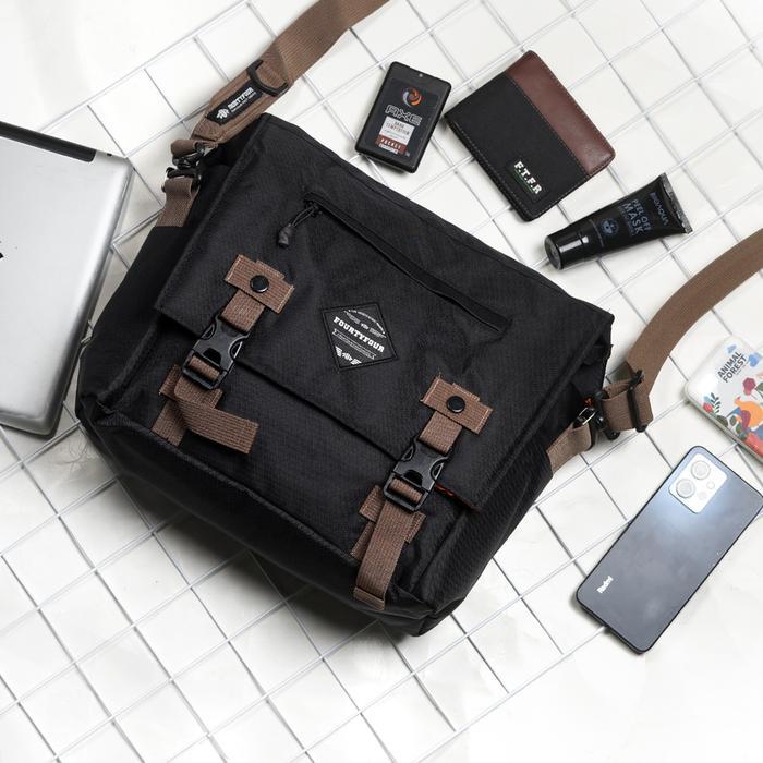 Visval Top - Tas Selempang Pria Chiso Casual Daily Slingbag Pria