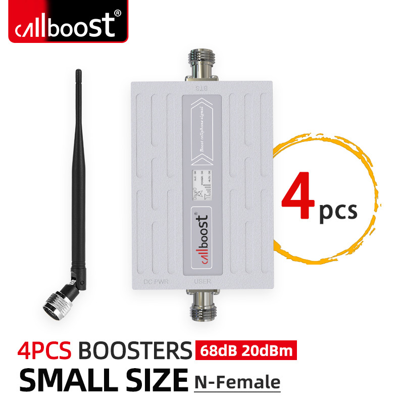 Callboost 4pcs cellular amplifier 4g lte 700 signal booster indoor antenna mobile phone network band