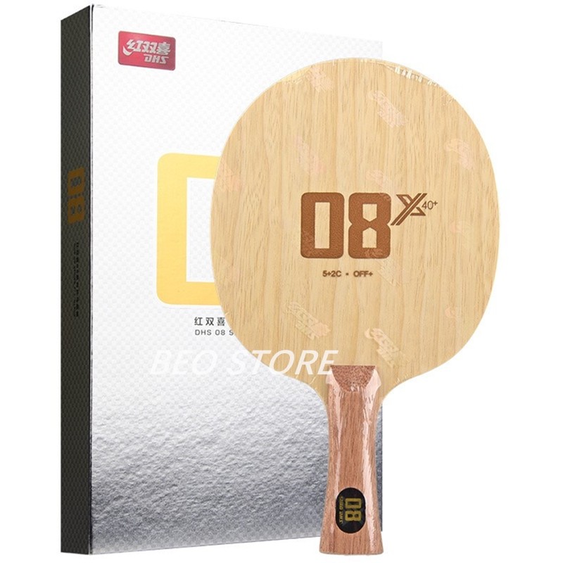 New DHS 08X Table Tennis Blade (Big Head, Defensive Chop Attack) Original DHS 08 X 08-X Chop CARBON 