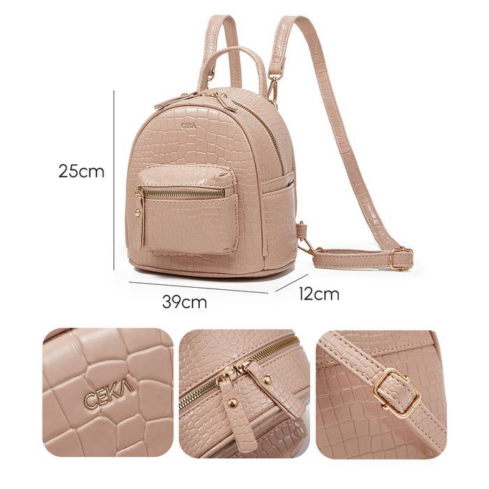 Sedia CEKA Tas Ransel Wanita Mini - Lonny