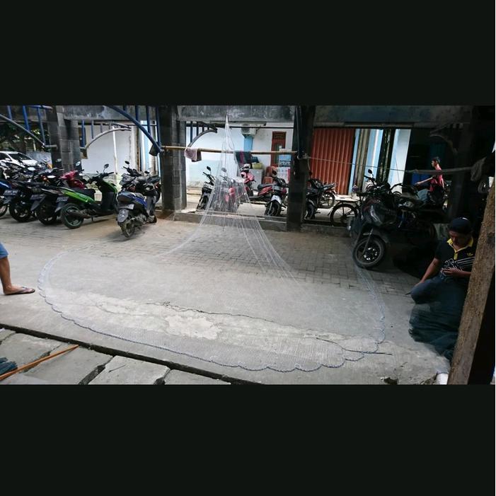 jala ikan, jala lempar 4,5 meter bahan senar siap pakai, jala udang, jala kali, jala laut