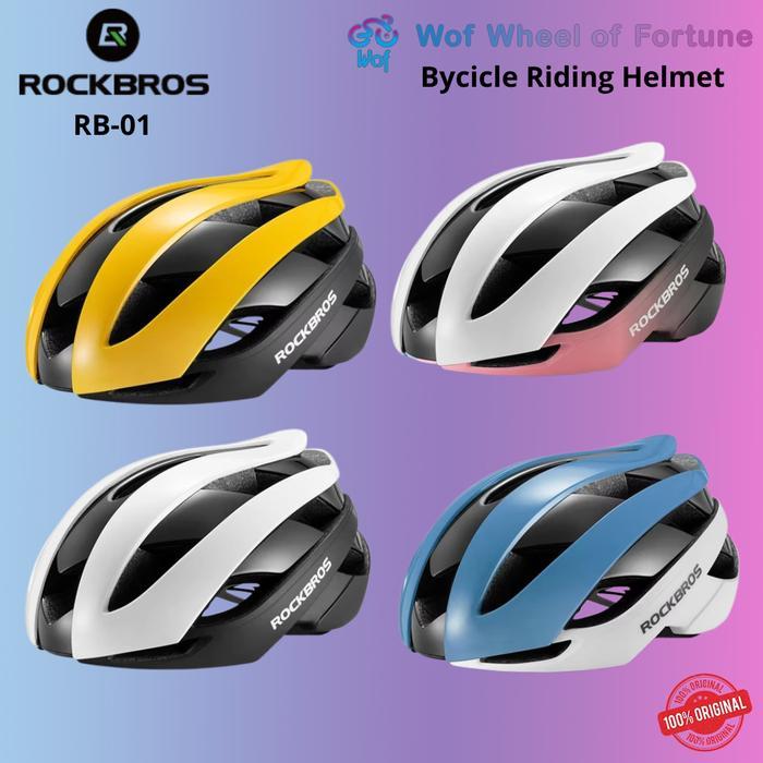 ROCKBROS RB-01 LUCIEN BUYSSE HELM SEPEDA BICYCLE HELMET RB01 010 BIKE