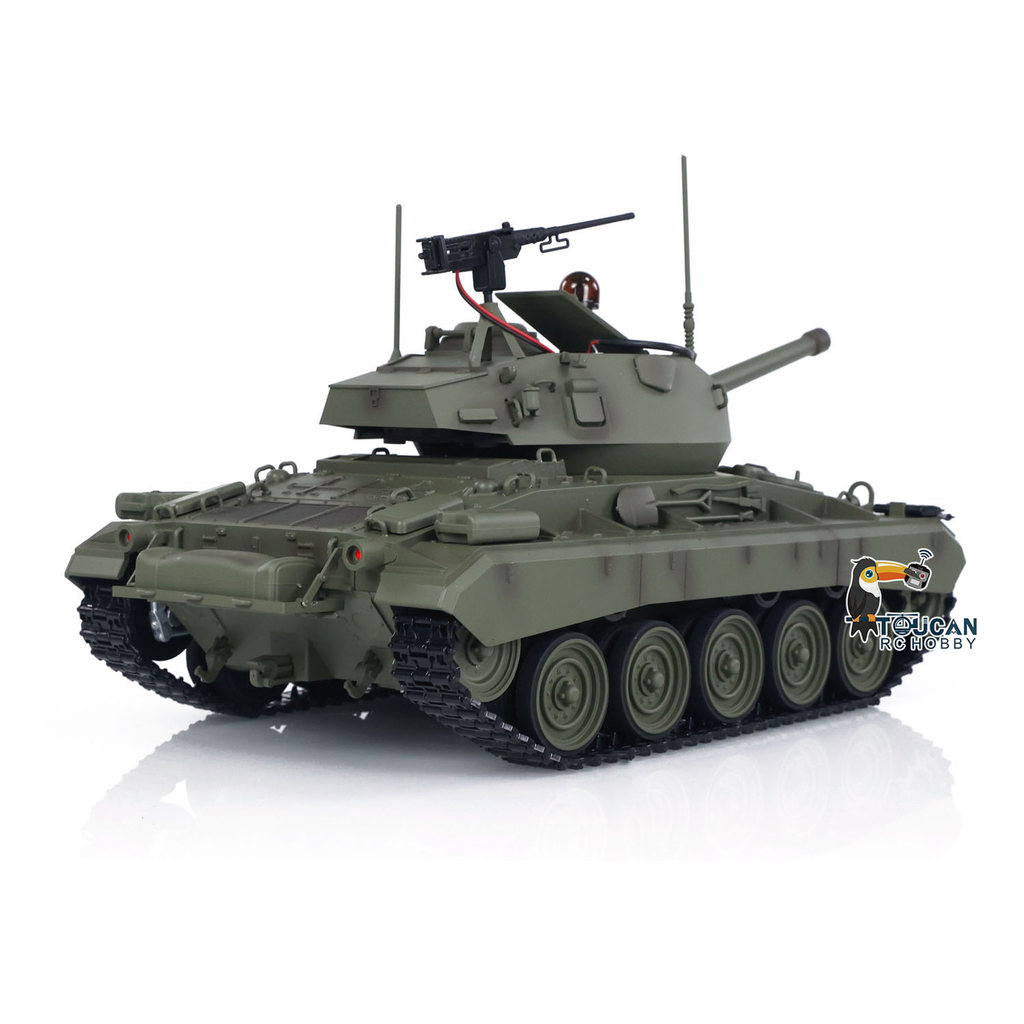 Toys Tongde 1/16 M24 Chaffee Rc Light Tank Electric Infantry Fighting Vehicle El Radio Control