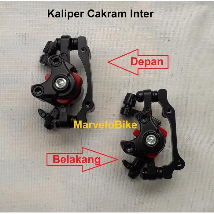 Kaliper Sepeda Kepala Cakram Sepeda Rem Cakram Sepeda Inter