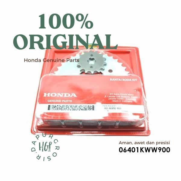 Rantai Roda Kit Revo Absolute (Drive Chain Kit) Girset - 06401Kww900