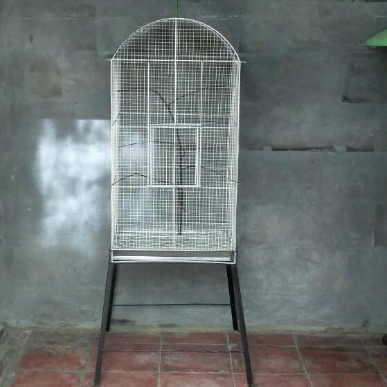 Kandang burung kotak kawat ram utk burung parkit love bird dll