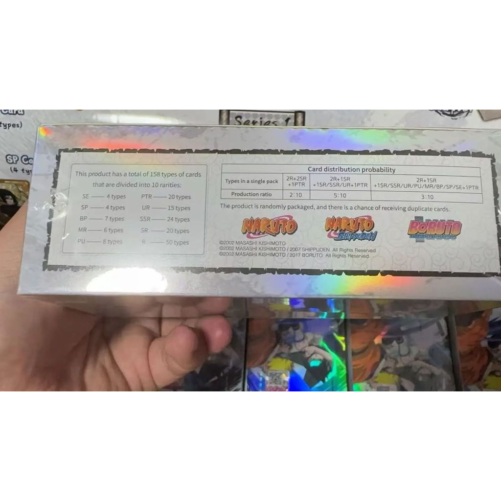 Naruto Card T4W6 2 BOX English Version Genuine KAYOU